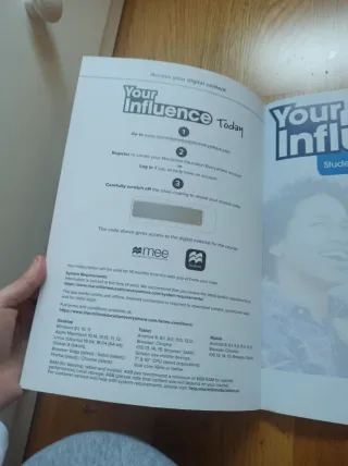 YOUR INFLUENCE TODAY B1+ Student's book: libro ...