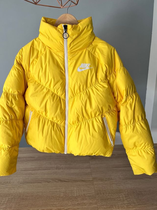 Giubbotto Nike Giallo Taglia Xs