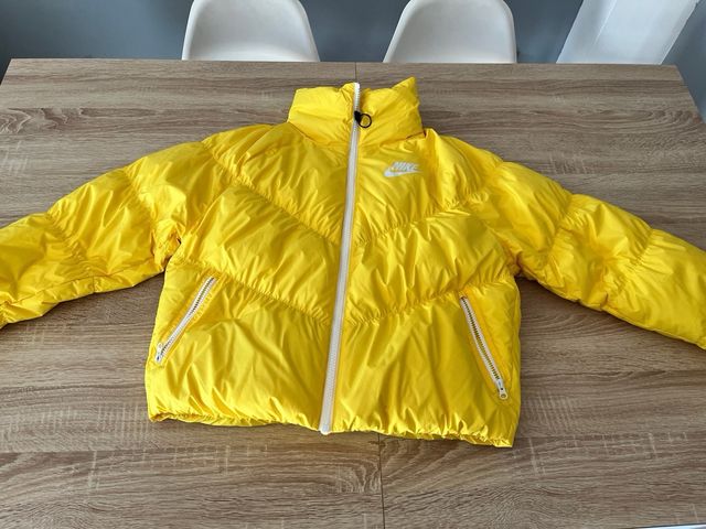 Giubbotto Nike Giallo Taglia Xs