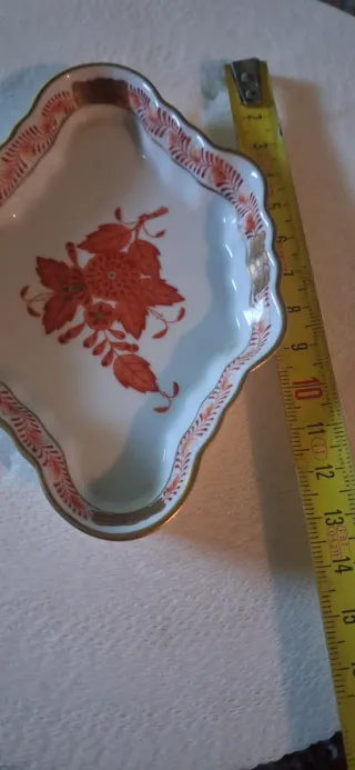 Piattino Herend decorato floreale