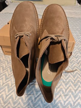 Botas Clarks Desert Boot Bushacre Marrones