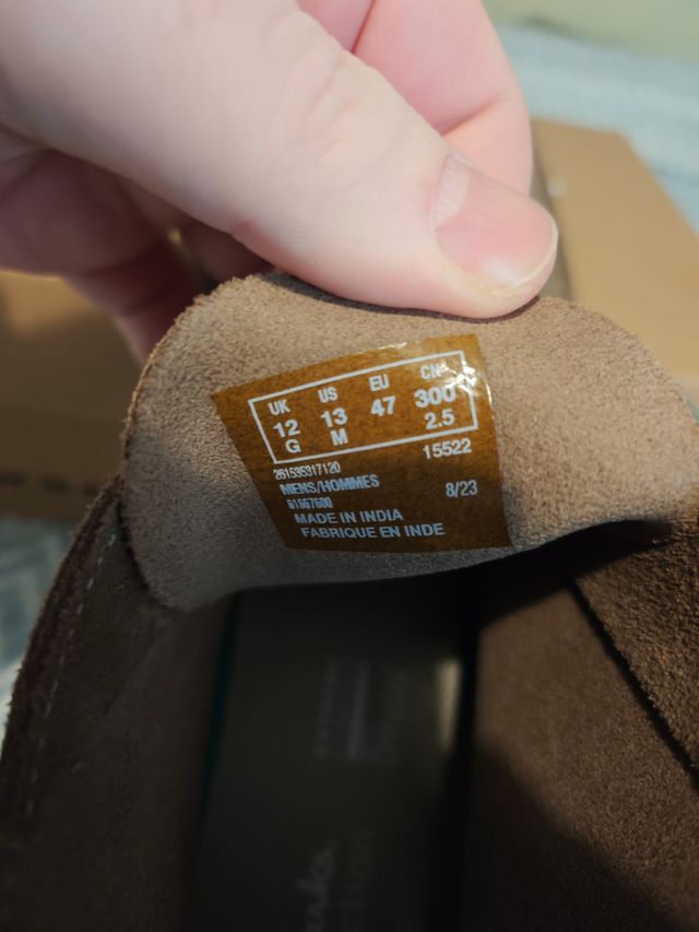 Botas Clarks Desert Boot Bushacre Marrones