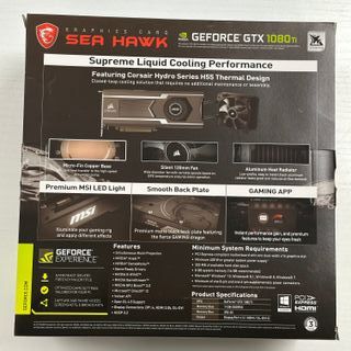 Nvidia MSI Sea Hawk GeForce GTX 1080 Ti 11 GB