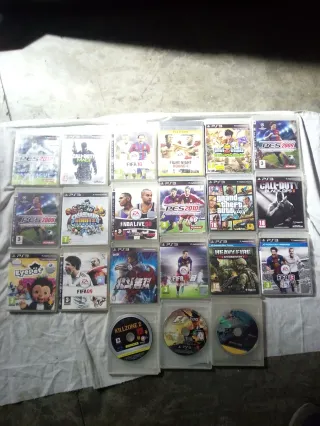 Lote Juegos PS3: FIFA, PES, Call of Duty