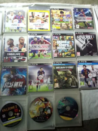 Lote Juegos PS3: FIFA, PES, Call of Duty