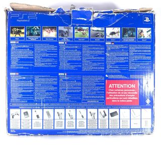 PlayStation 2 (PS2) Console Box - Blue
