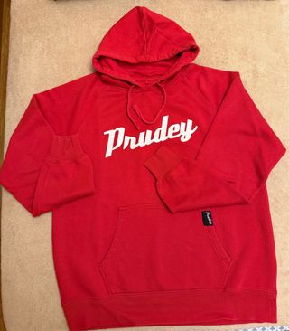 Sudadera Prudey Roja Chico