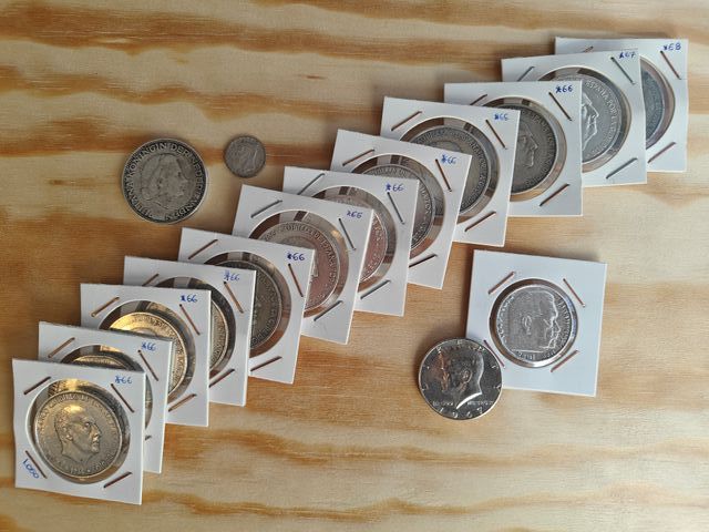 Lote Monedas de Plata