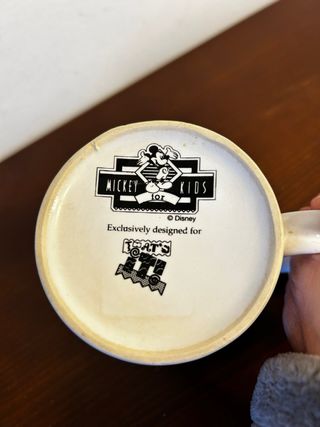 Tazza Disney Pluto Ceramica Bianca Gialla