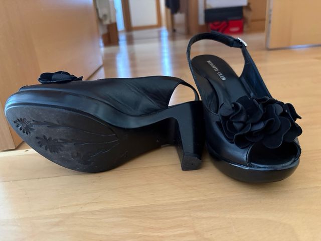 Zapatos de tacón BERNOTTI CLUB con flor