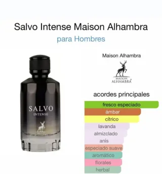 Perfume Salvo Intense Eau de Parfum 100ml