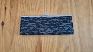 Bolso de mano Byou Brigitte encaje plateado