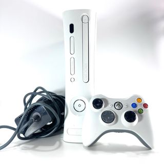 Xbox 360 Bianca con Controller e cavi