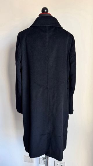 Cappotto Max Mara Lana Vergine Nero