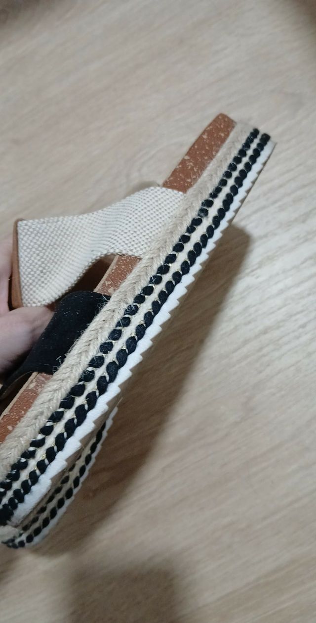 Sandalias Graceland Talla 36 Beige/Negro