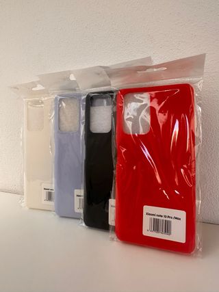 Cover Xiaomi Note 10 Pro/Max in silicone colorate