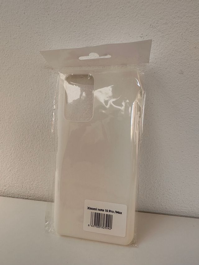 Fundas Xiaomi Note 10 Pro/Max silicona colores