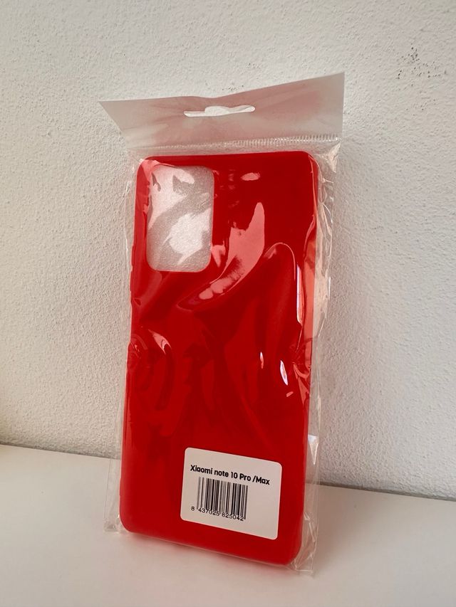 Fundas Xiaomi Note 10 Pro/Max silicona colores