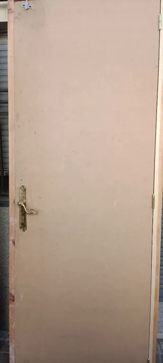 Puertas interiores madera 3 unidades