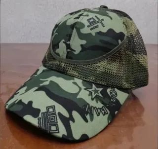 OFERTA. GORRA TRANSPIRABLE CAMO VERDE