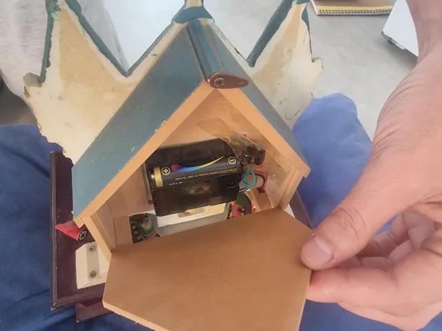 Reloj de Castillo con Tren