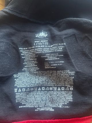 Sudadera Mickey Disney Niño Talla L 10/12 años