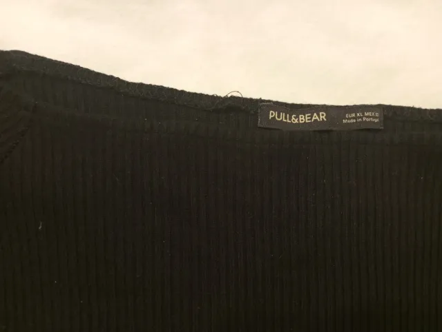 Vestido escote barco negro