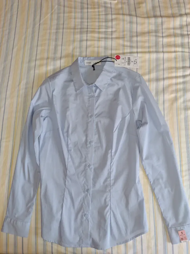 Camisa celeste talla S