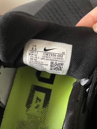 Zapatillas Nike Air Zoom Pegasus Negras