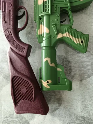 Lote pistolas de juguete