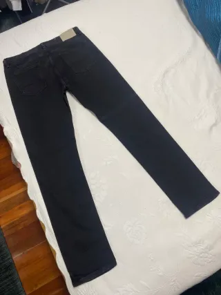 Pantalón vaquero negro Cortefiel Slim M
