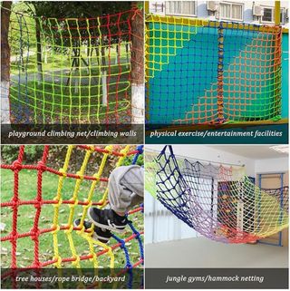 Red escalada LJBD poliéster azul 152x304 cm NUEVA