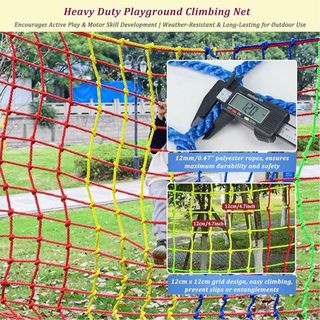 Red escalada LJBD poliéster azul 152x304 cm NUEVA