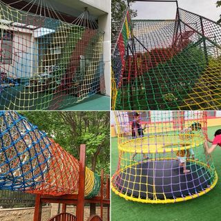 Red escalada LJBD poliéster azul 152x304 cm NUEVA