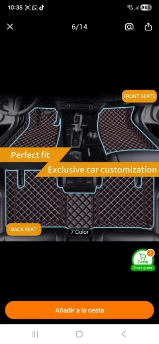 Alfombrillas Honda Civic 8th Gen 2006-2012