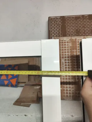 Ventanas correderas blancas