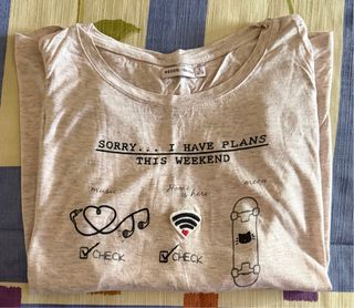 Camiseta Sorry I Have Plans