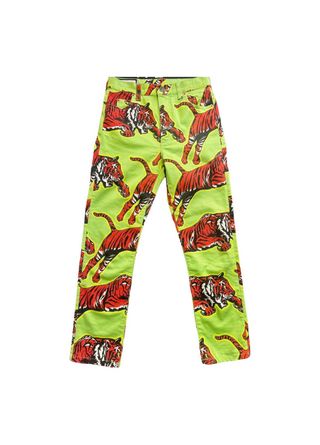 Pantaloni Gucci Tiger Pants animalier mujer nuevo