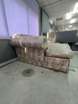 Sofá chaiselonge diván alta decoración rodaje film