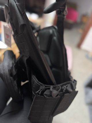 Chaleco Táctico para Airsoft marca ARTEX Negro.