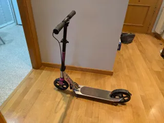 Patinete Oxelo infantil rosa y negro