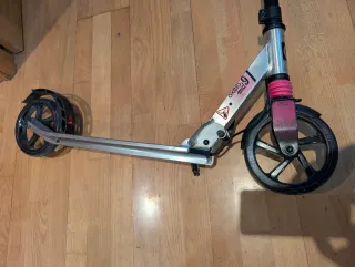 Patinete Oxelo infantil rosa y negro