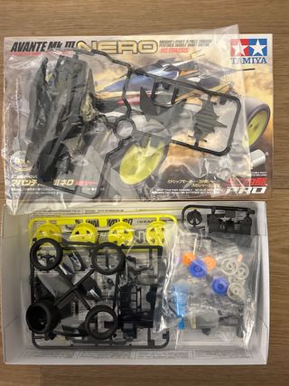 Tamiya Avante Mk.III Nero PRO MS Chassis 1/32 Kit