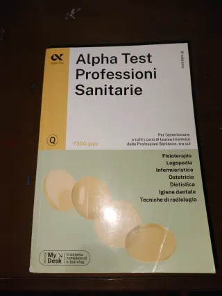 Alpha test professioni sanitarie
