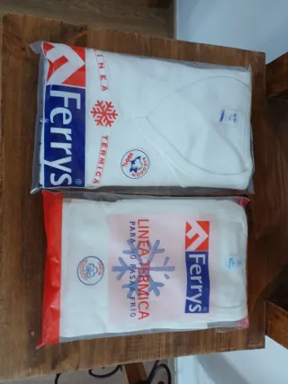 Camisetas Térmicas Ferrys 100% Algodón Talla XL