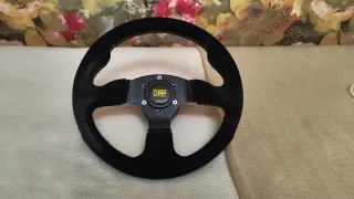 Volante plano alcantara 320mm