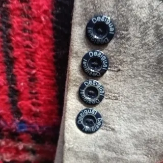 Americana Desigual Gris Talla L