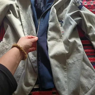 Americana Desigual Gris Talla L