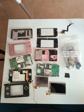 Lote Piezas Nintendo 3DS