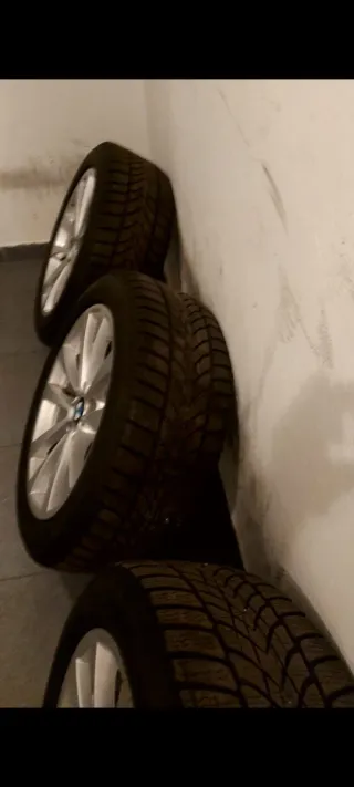 Llantas BMW aluminio con goma invierno